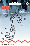 Термоаппликация из страз Орнамент серебристый цвет Prym 926250