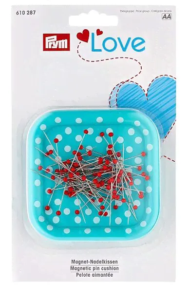 PRYM 610287 Магнитная игольница Prym Love c портновскими булавками