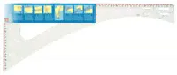Лекало портновское для раскроя (60,5*24,5 см) PRYM 611499
